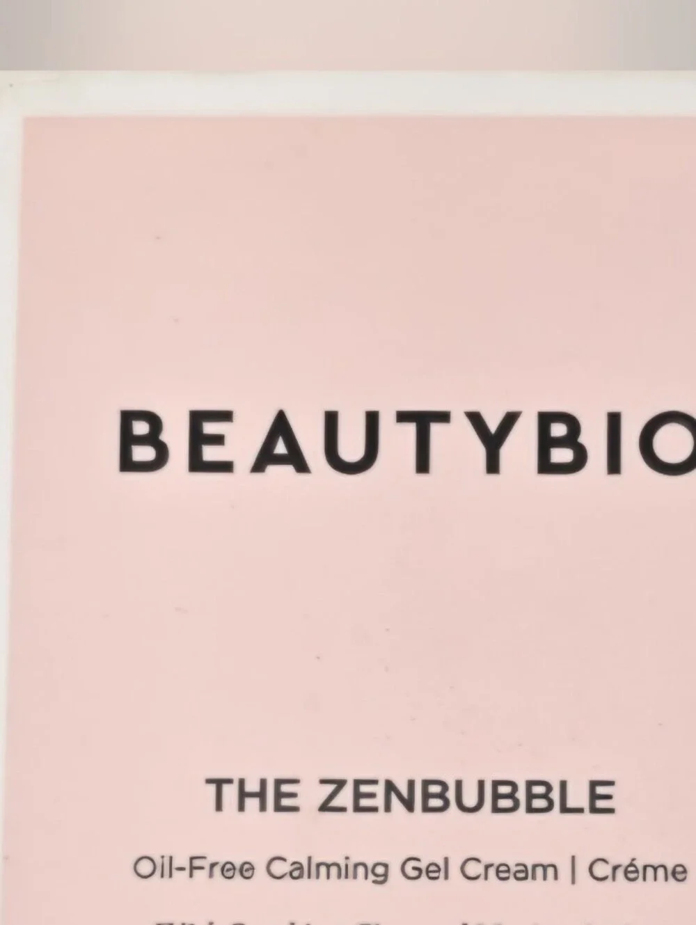 BeautyBio The ZenBubble Oil Free Calming Gel Cream New with Box